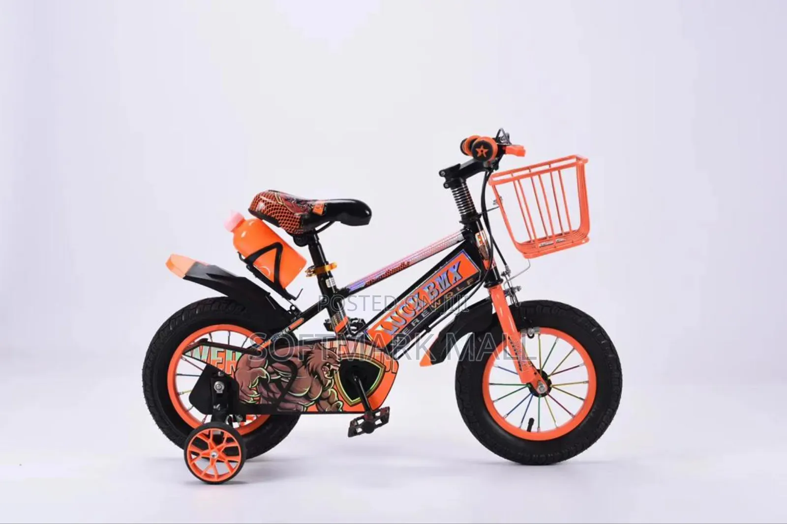 16" Kids Bicycle (3 To 6 Yrs)- Multicolour