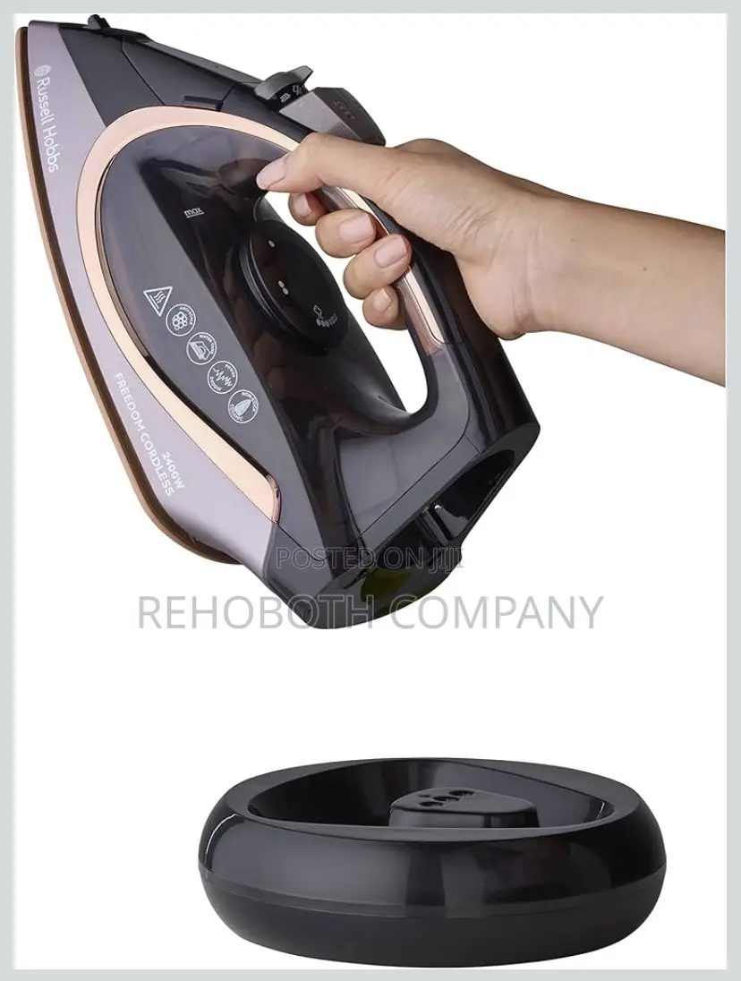 Russell Hobbs Freedom Cordless Steam Iron, Rhc580, 2400w