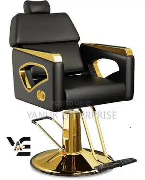 Gold Salon And Barbering Chair