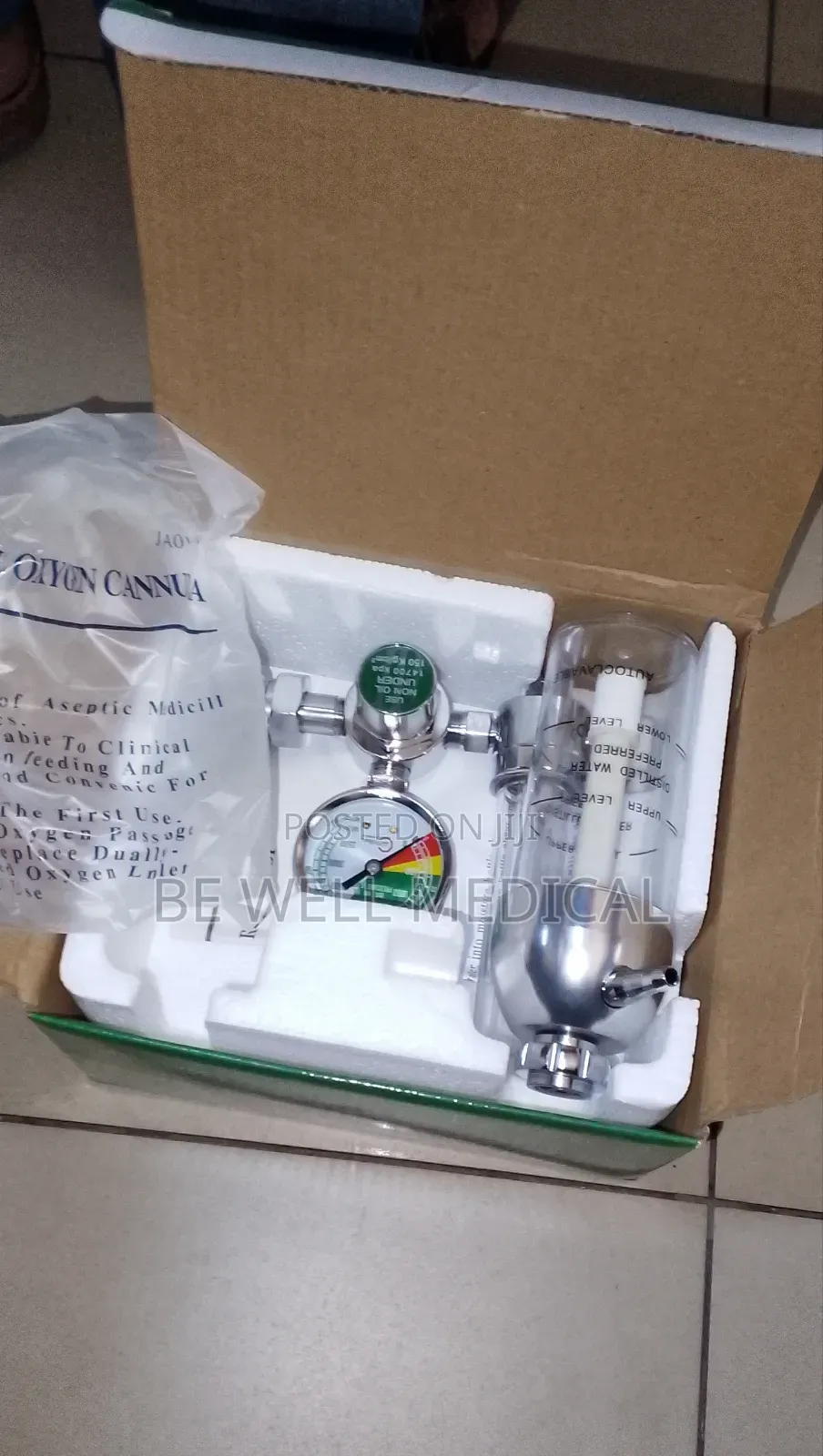 Oxygen Regulator (Metal Head)