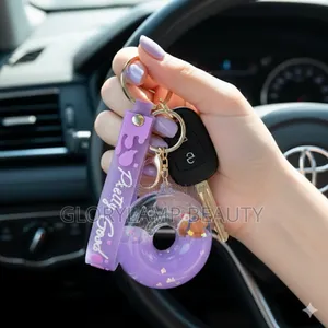 Liquid Floating Keychain – Cute Aesthetic Bag Charm