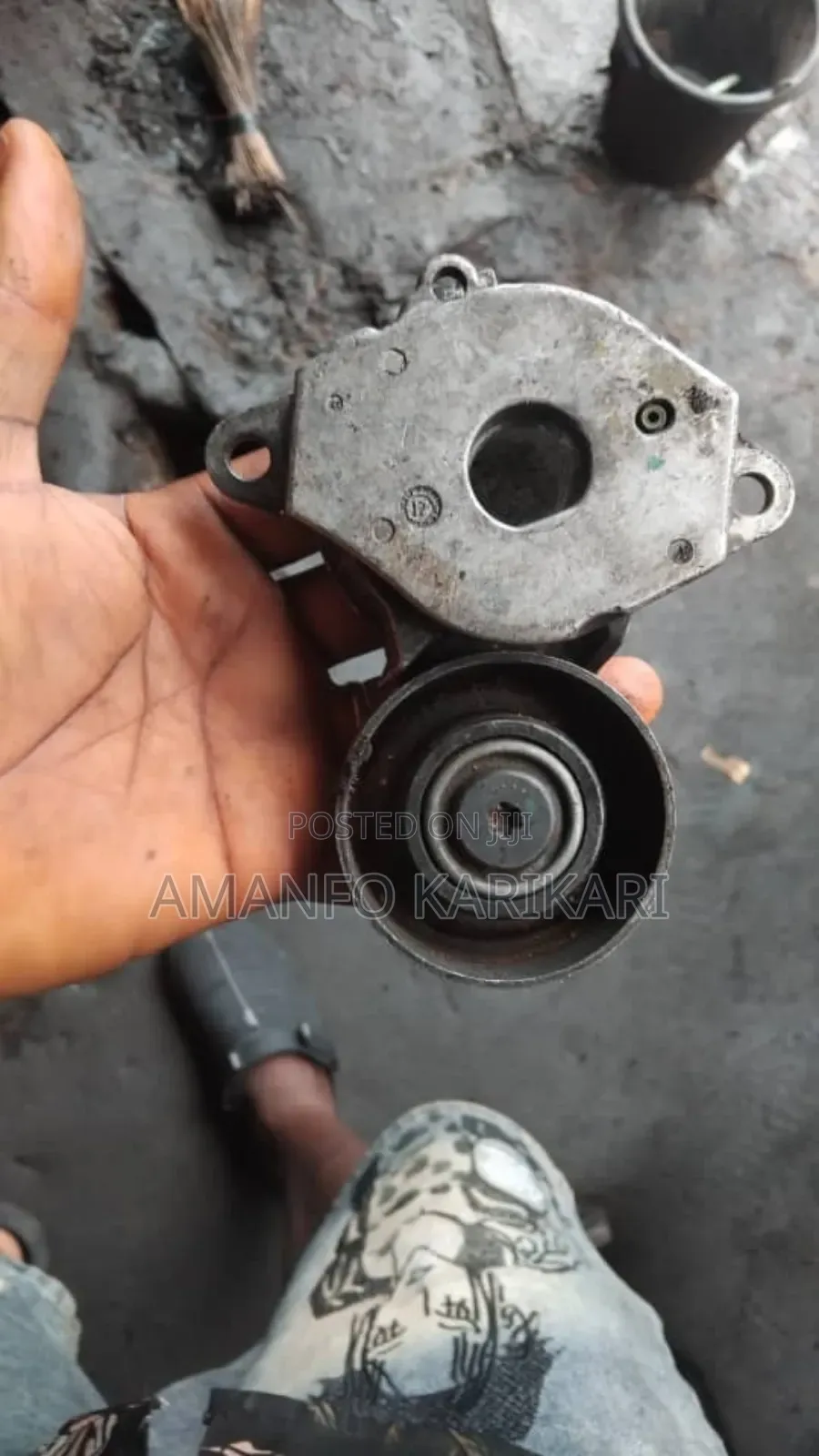 Tensioner and Pulleys