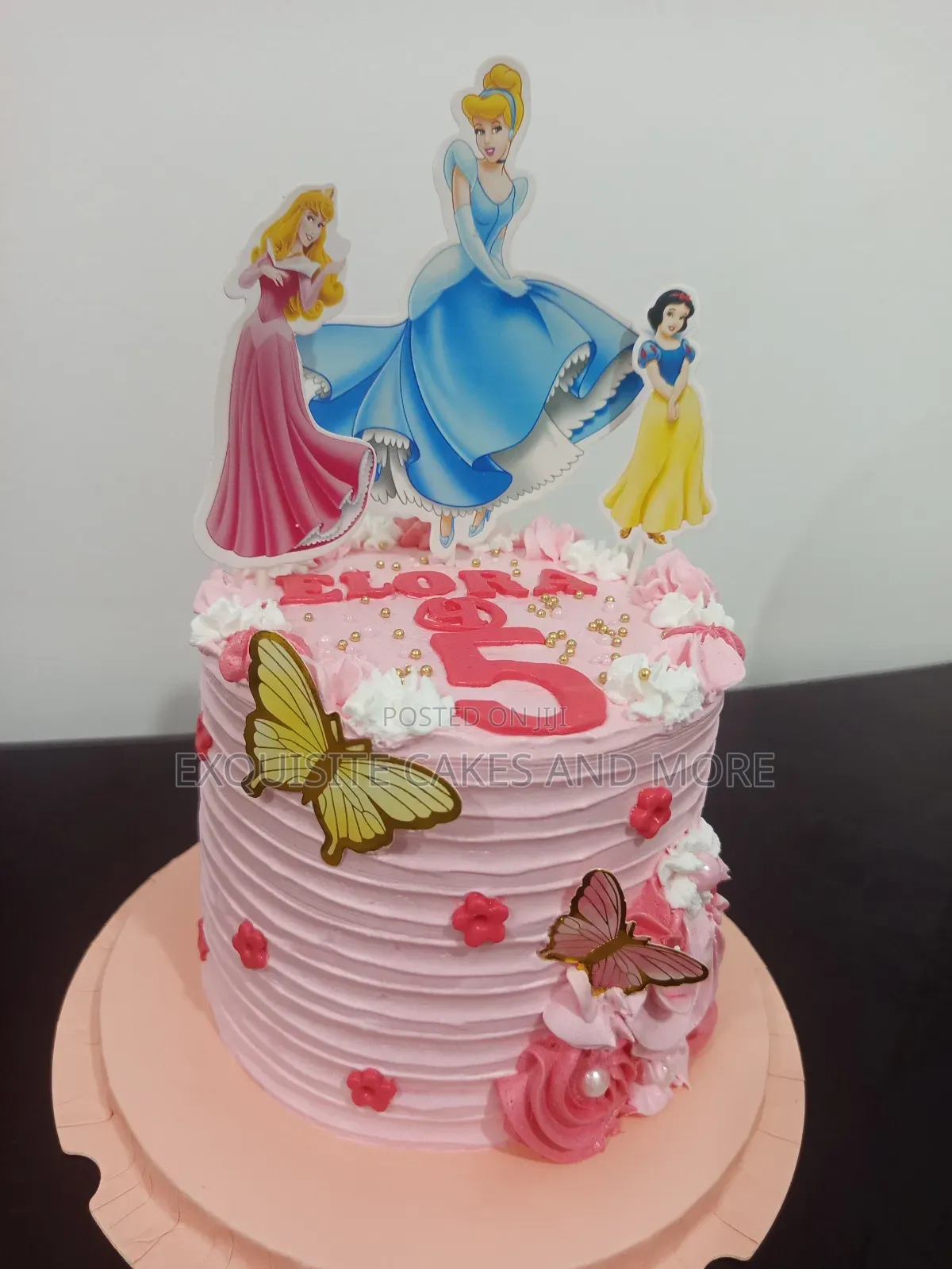 Pink Birthday/ Celebration/ Character Cake