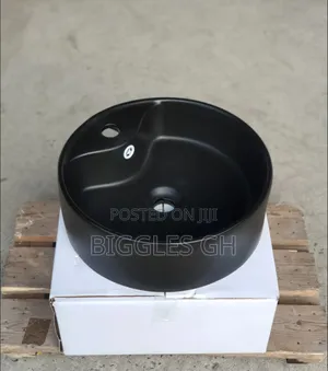 Countertop Basin/Pedicure Bowl- Black