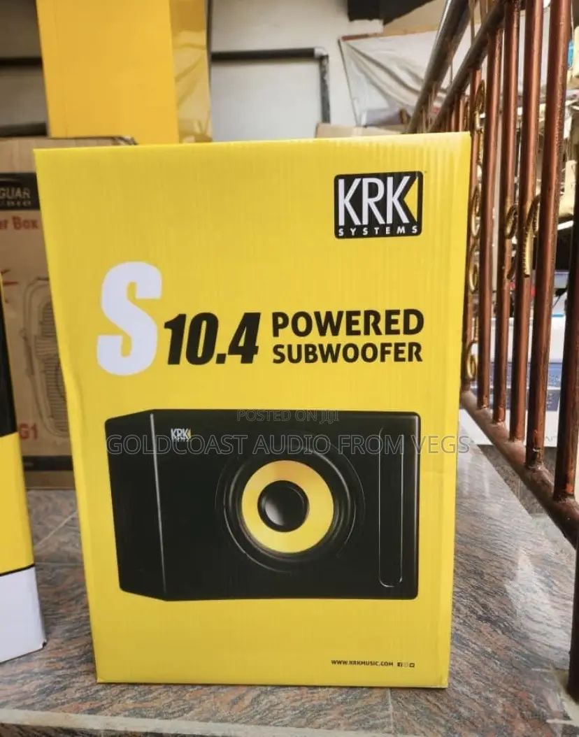 Krk S10.4 Powered Studio Subwoofer (10")