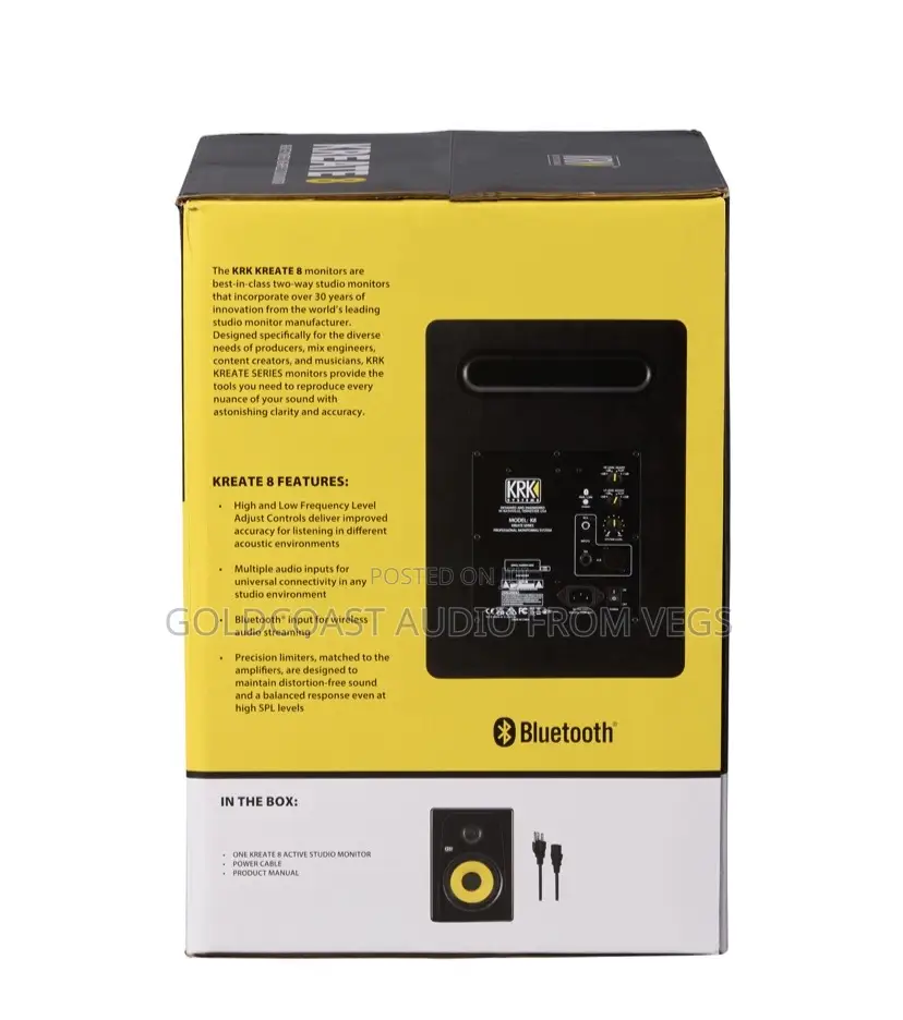 KRK Kreate 8 Active Studio Monitor With Bluetooth