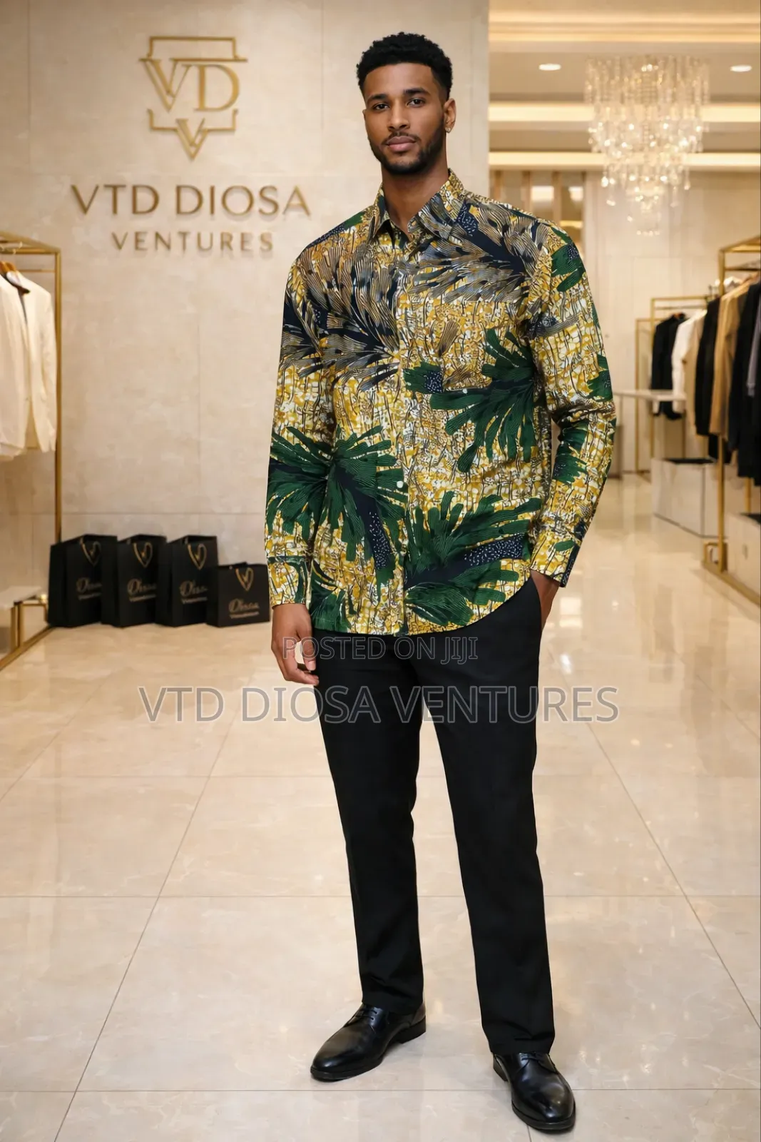Stylish African Print Shirts for Men