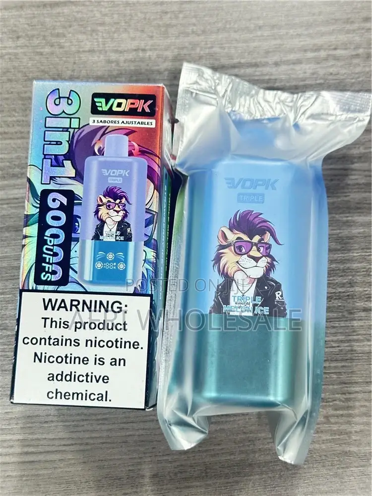 Vopk 3in1 Vape Multiple Flavors 60000puffs Vapes