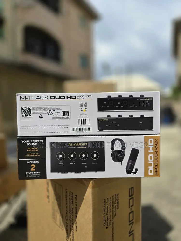 M-Audio M-Track Duo Hd Producer Pack