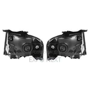 Pair Chrome Headlights For Ford Expedition 2007-2014