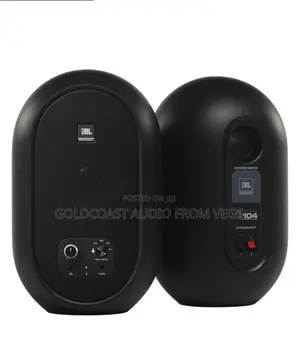 Jbl104-Bt Compact Studio Monitors With Bluetooth (Black Matte)