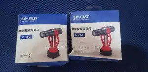 Sast K-20 Wired Microphone With Noice Cancelling and Tripod