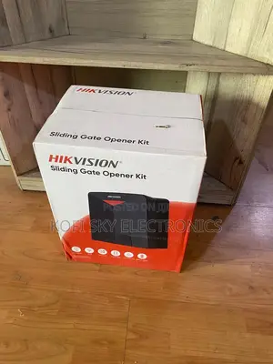 Hikvision Wi-Fi Sliding Gate Motor No Battery and Rack