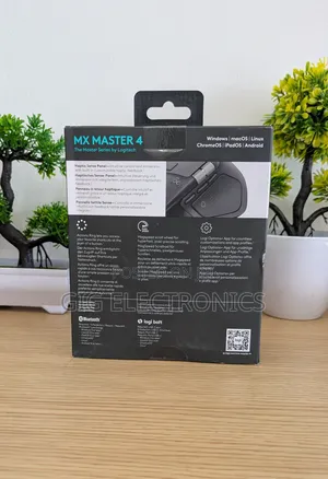 Logitech Mx Master 4 Wireless Mouse (Black)