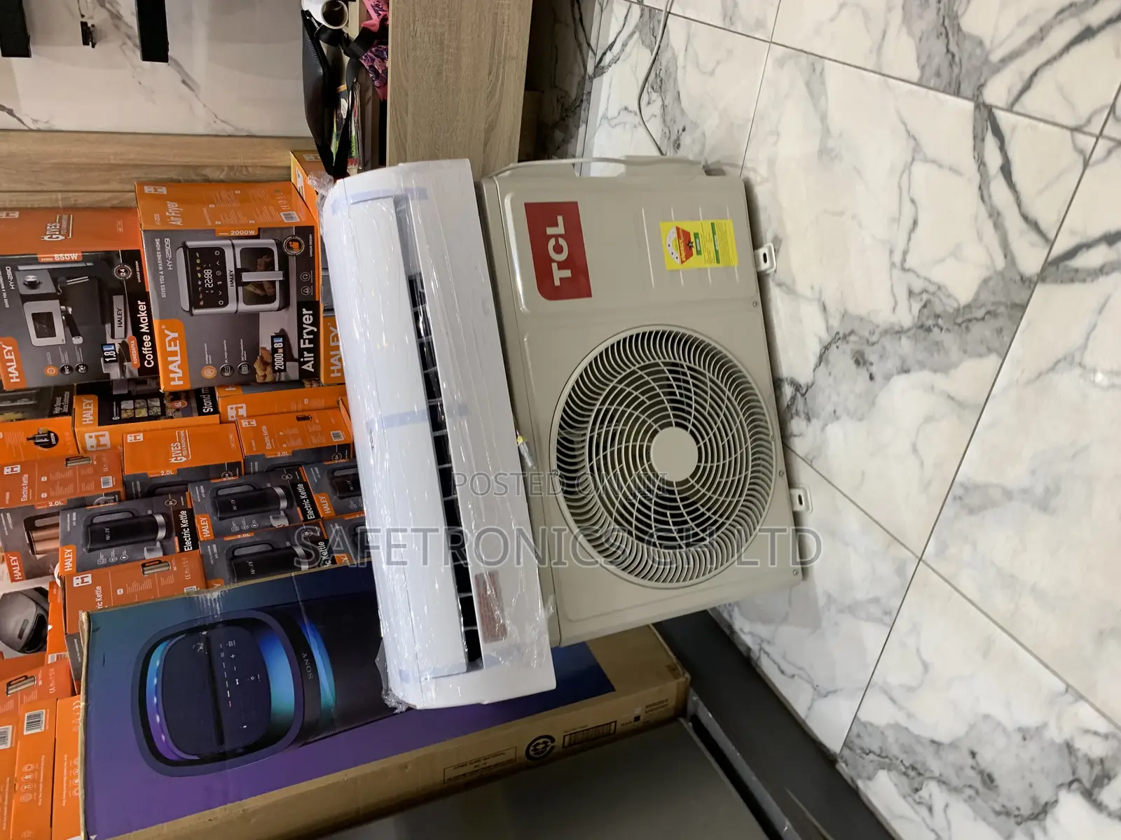 TCL Smart Air Flow 1.5 Horsepower Split White Ac