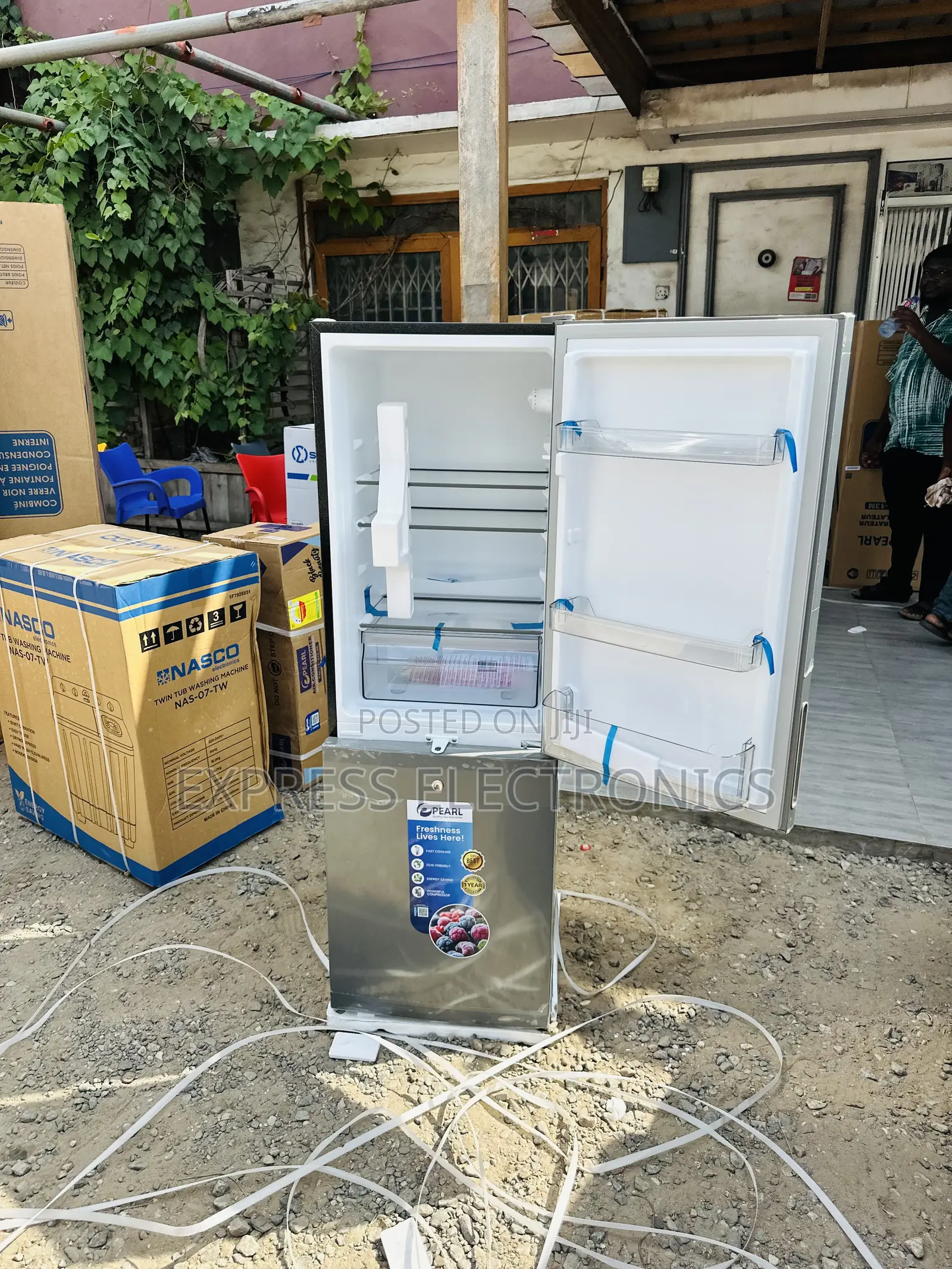 Best Buy for Less Pearl Pf-028-13m 157l Double Door Fridge