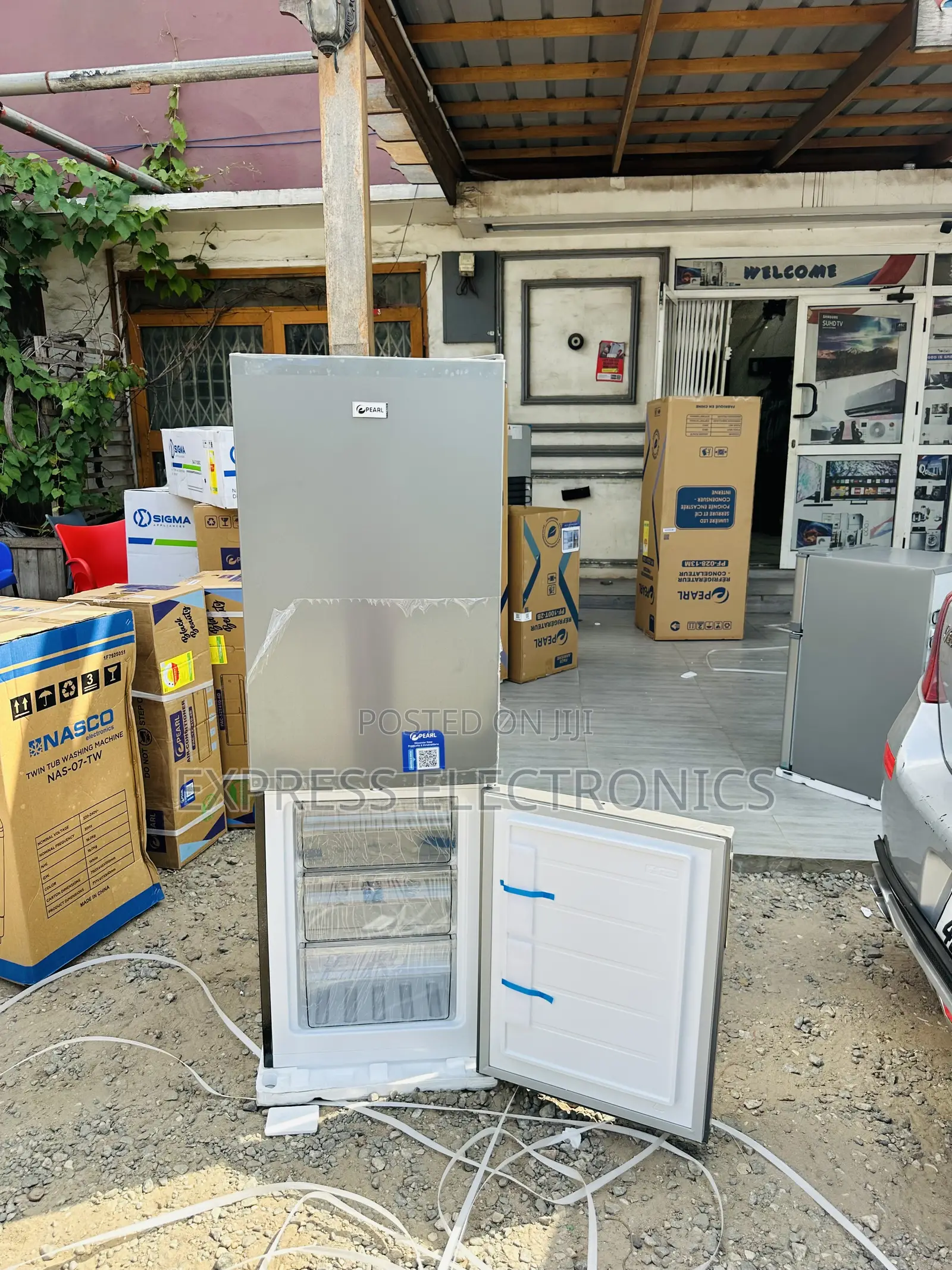 Grab Your Favorite Pf-028-13m Double Door Fridge