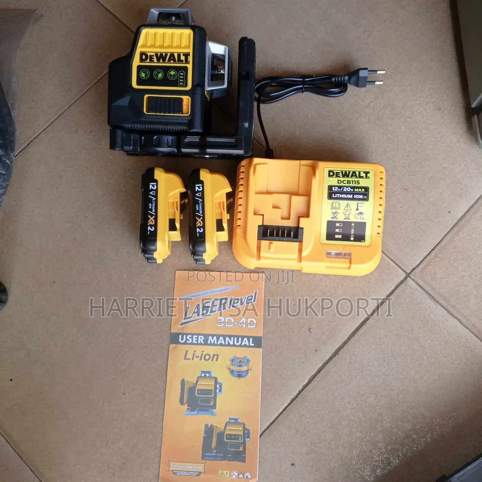 Dewalt Dw089lg 3d 12 Lines Degree Vertical Laser Level FRM Italy