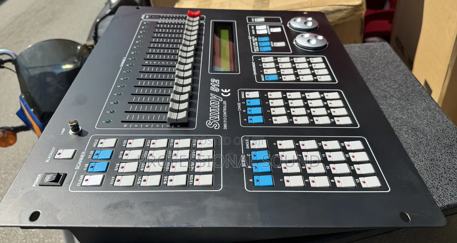 Sunny 512 DMX Controller.