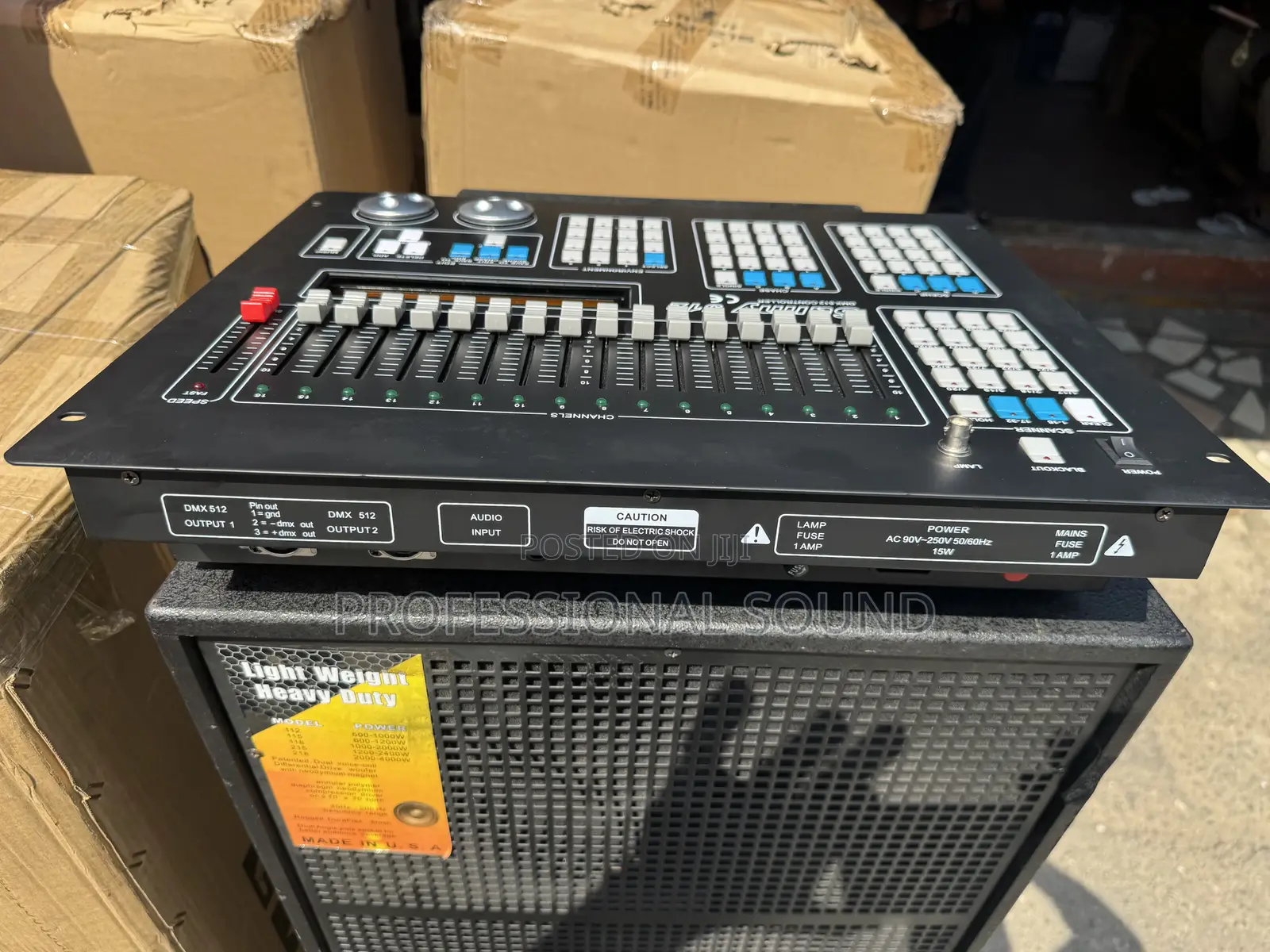 Sunny 512 DMX Controller.