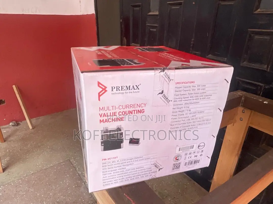 Premax Pm-Vc110t Cash Counting Machine Advanced Currency Detection