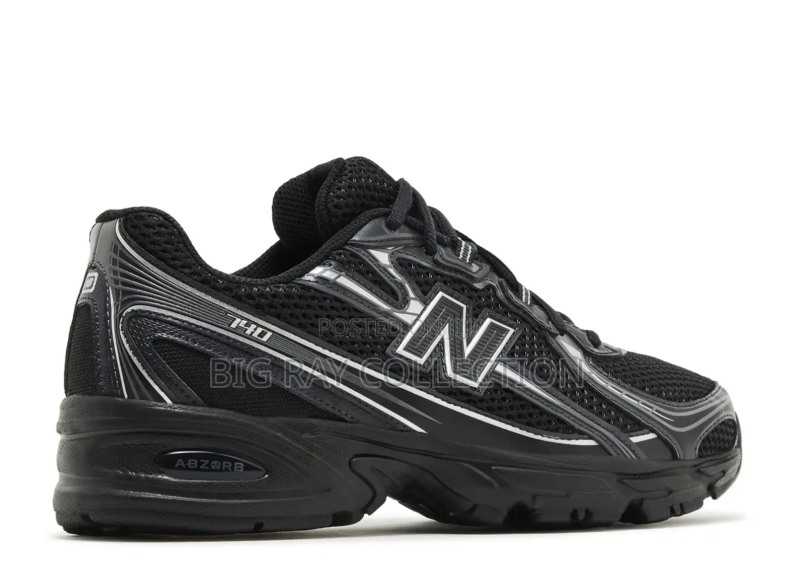 New Balance 740 'Black Silver'