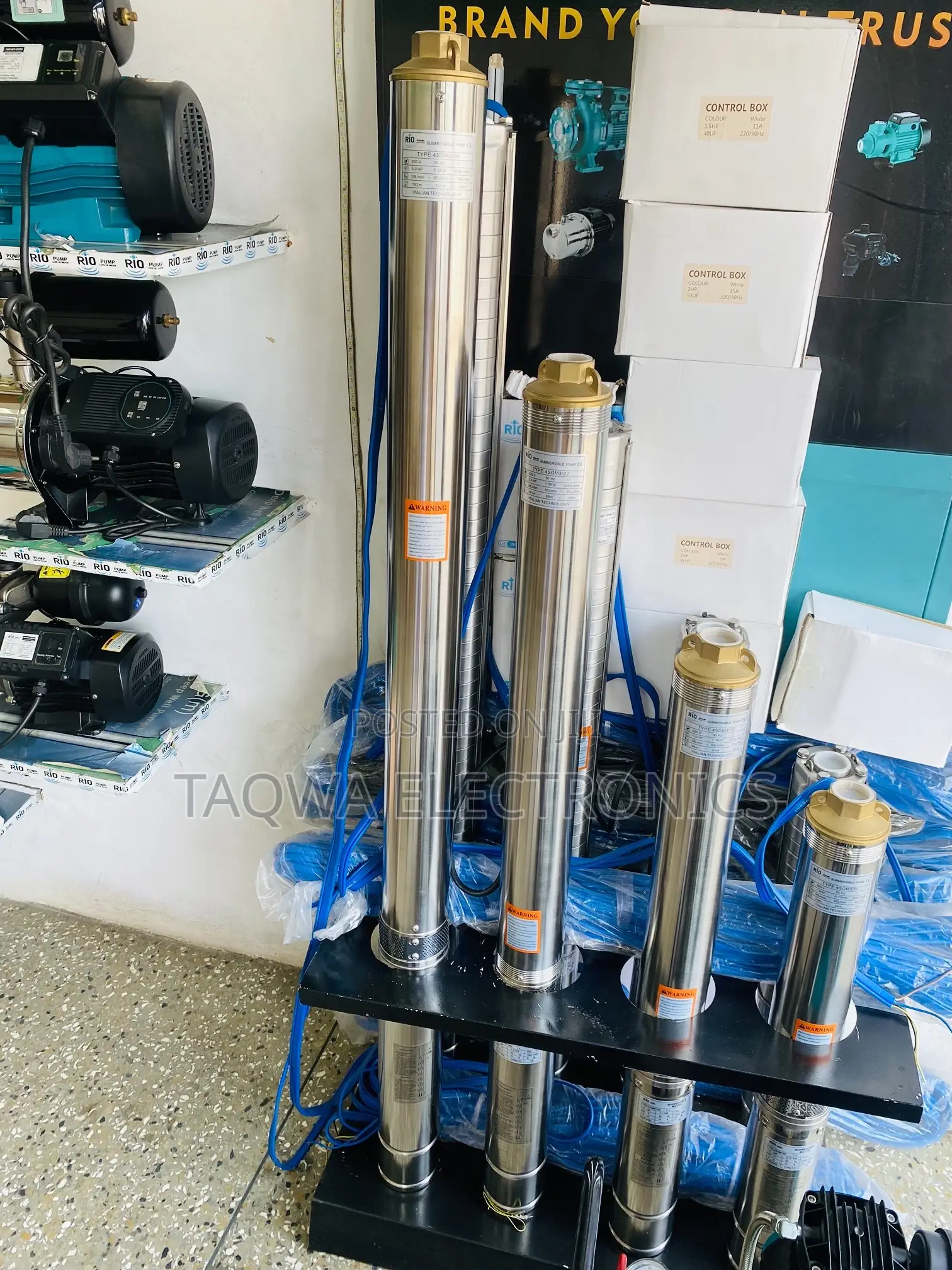Rio 3hp Borehole Pump