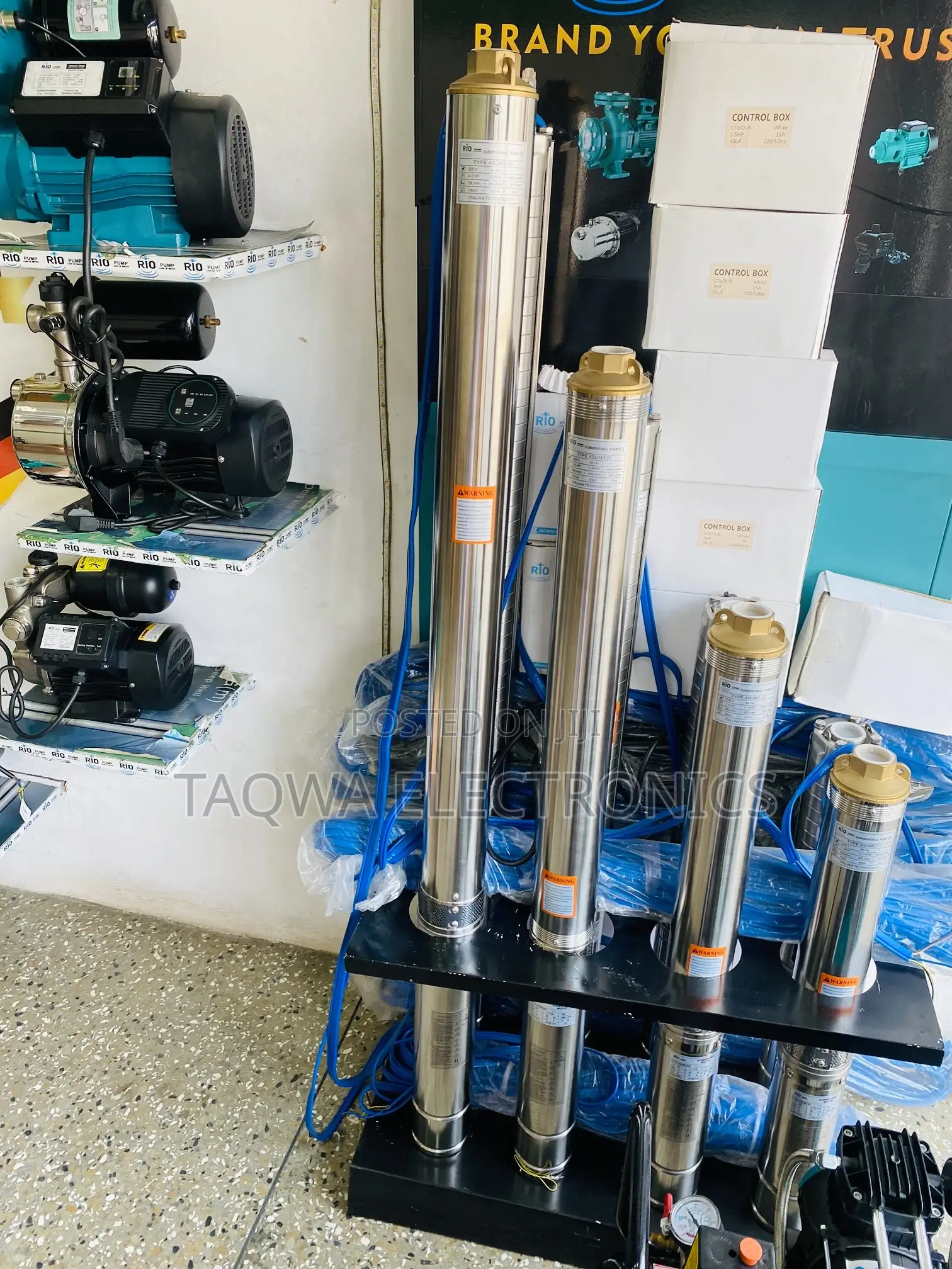 Industrial Rio 3hp Borehole Pump
