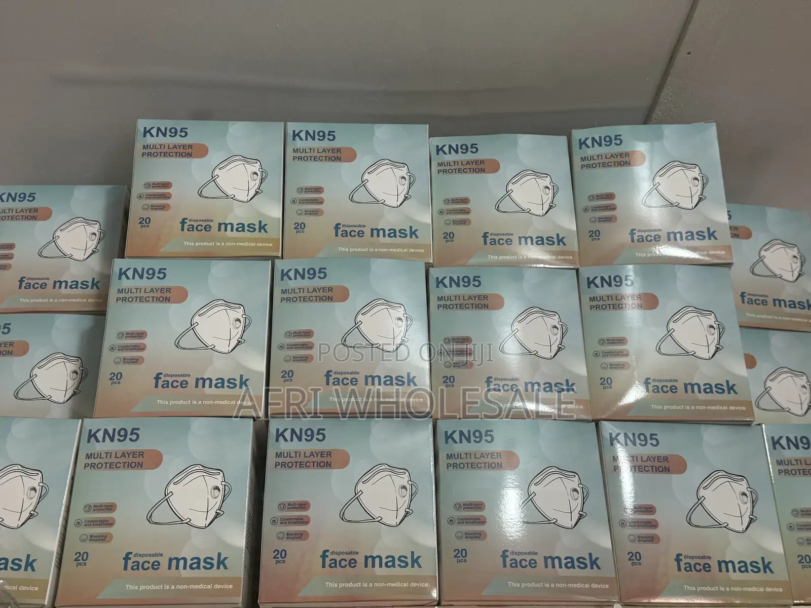 Kn95 Protection Nose Mask Valve Face Medical Safety Quality Breathable