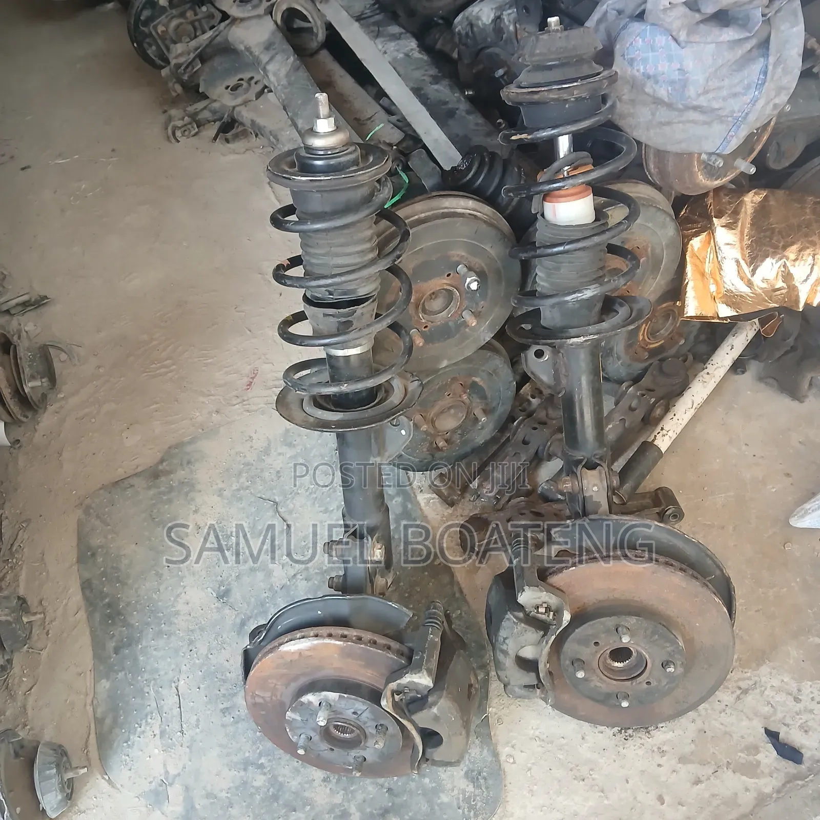 Toyota Yaris 2008 to 2015 Front Shocks Complete