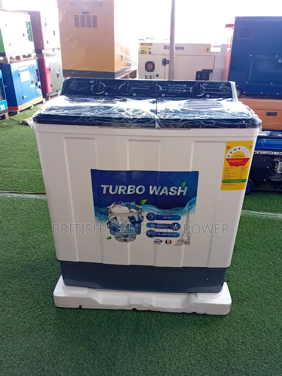 Flamino Clean Master 12kg Flamino Twin Tub Washing Machine