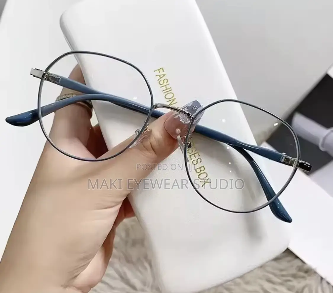 Affordable Round Frame Anti-Blue Light Glasses