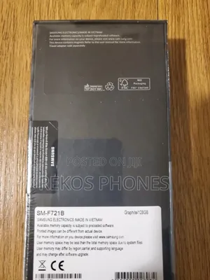 New Samsung Galaxy Z Flip4 256 GB Black
