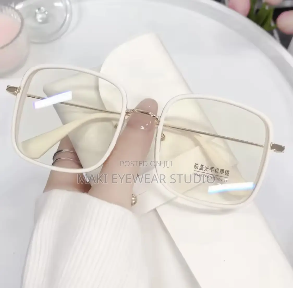 High-definition Anti-blue Light Computer Eyeglasslarge Square Frame