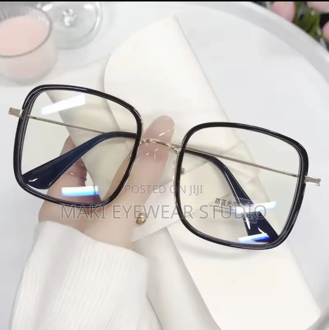 High-definition Anti-blue Light Computer Eyeglasslarge Square Frame