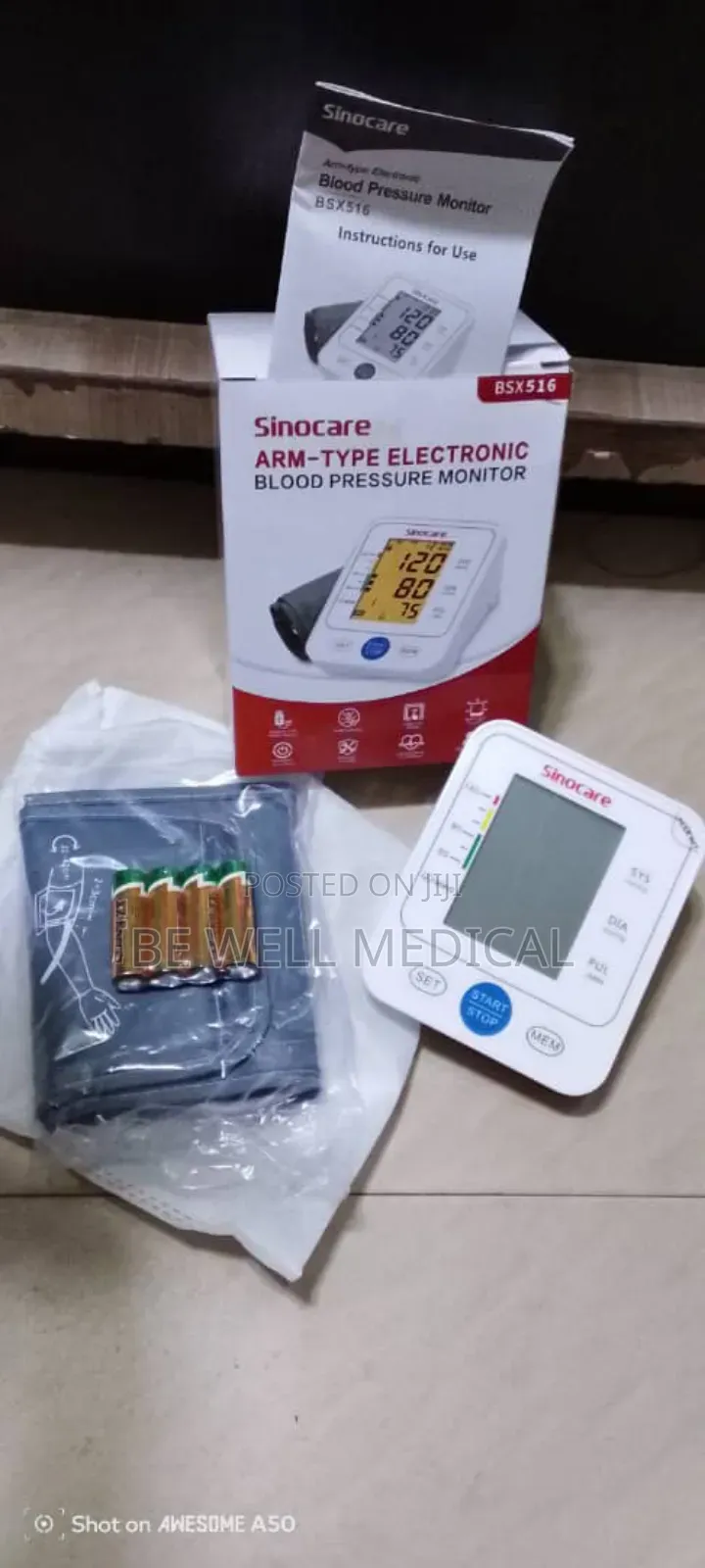 Blood Pressure Monitor (Sinocare)