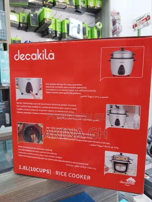 Decakila Rice Cooker 1.8l(10cups) Keerp24w