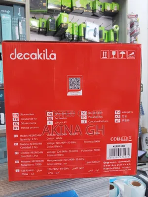 Decakila Rice Cooker 1.8l(10cups) Keerp24w