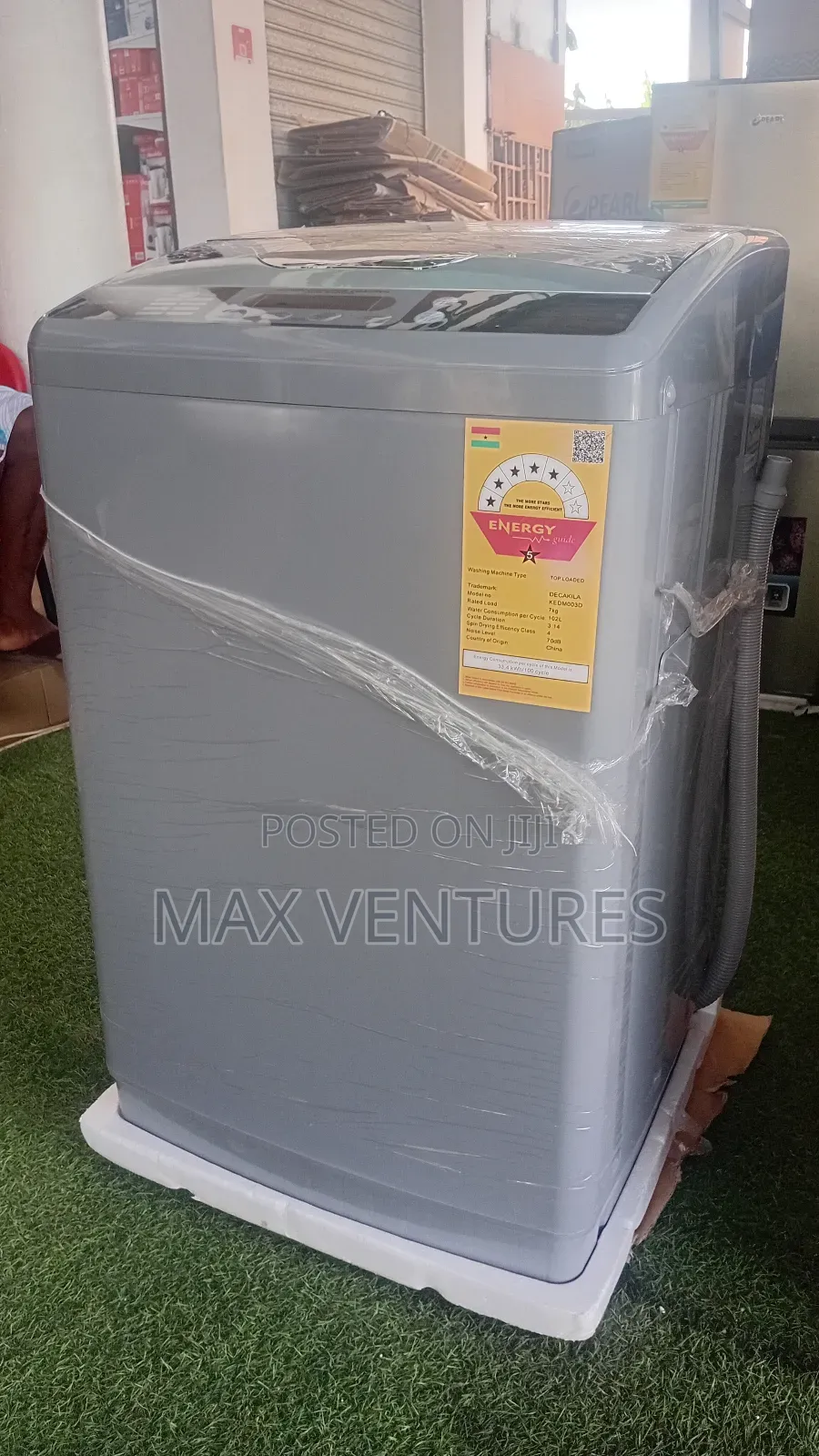 Hot Deal! Decakila 7kg Smart Washing Machine – Brand New