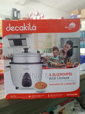 Decakila Rice Cooker 1.8l (Keer034w)