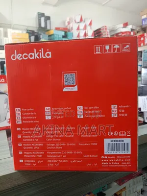 Decakila Rice Cooker 1.8l (Keer034w)