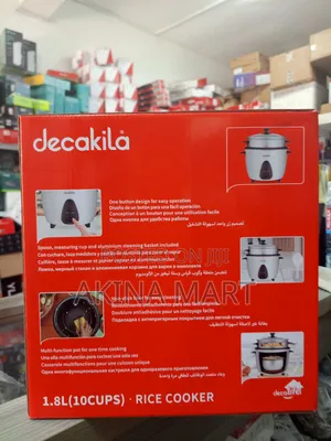 Decakila Rice Cooker 1.8l (Keer034w)