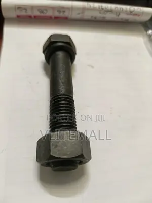 Carbon Steel Grade 8.8 M16x65bolts- Nuts Spring Washer Half Tread 85mm