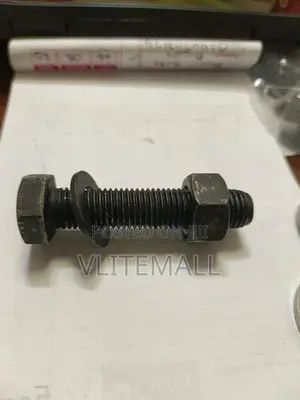 Carbon Steel Grade 8.8 M16 Bolts/Nuts/Spring Washer Full Tread, 80mm