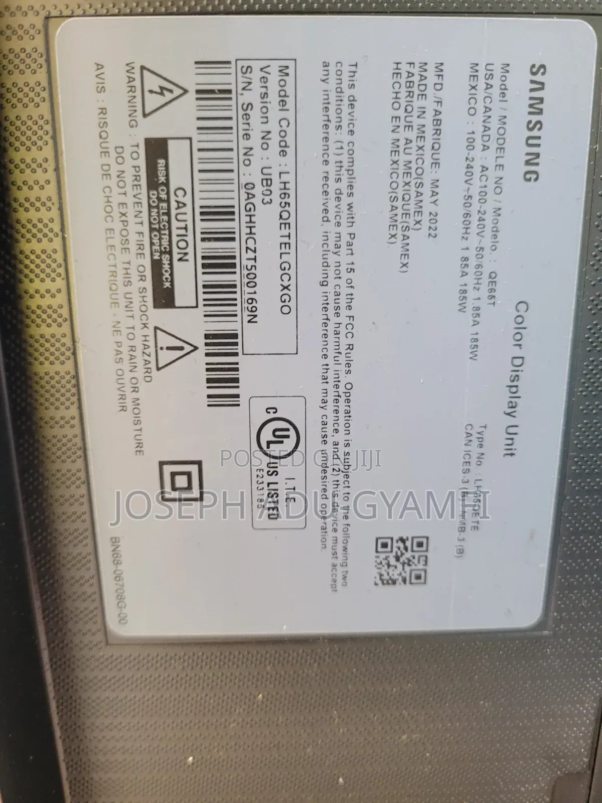 Samsung 49 To 85inches