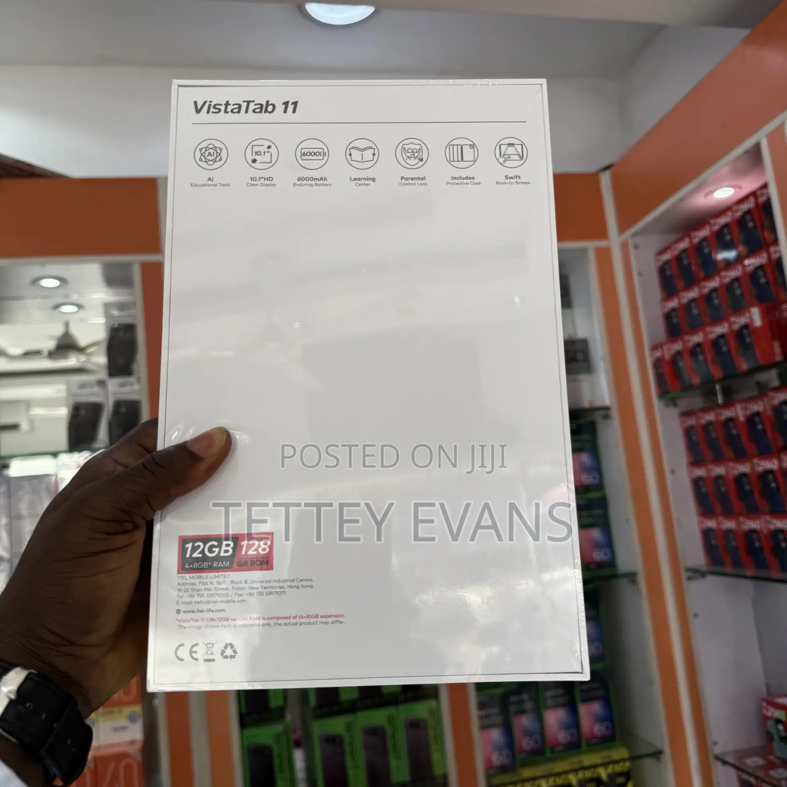 New Itel VistaTab 11 128 GB Gray