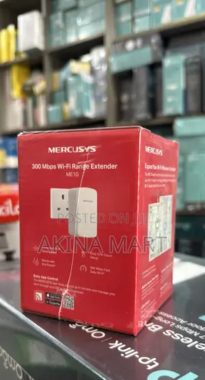 Mercusys 300mbs Wi-Fi Range Extender Me10