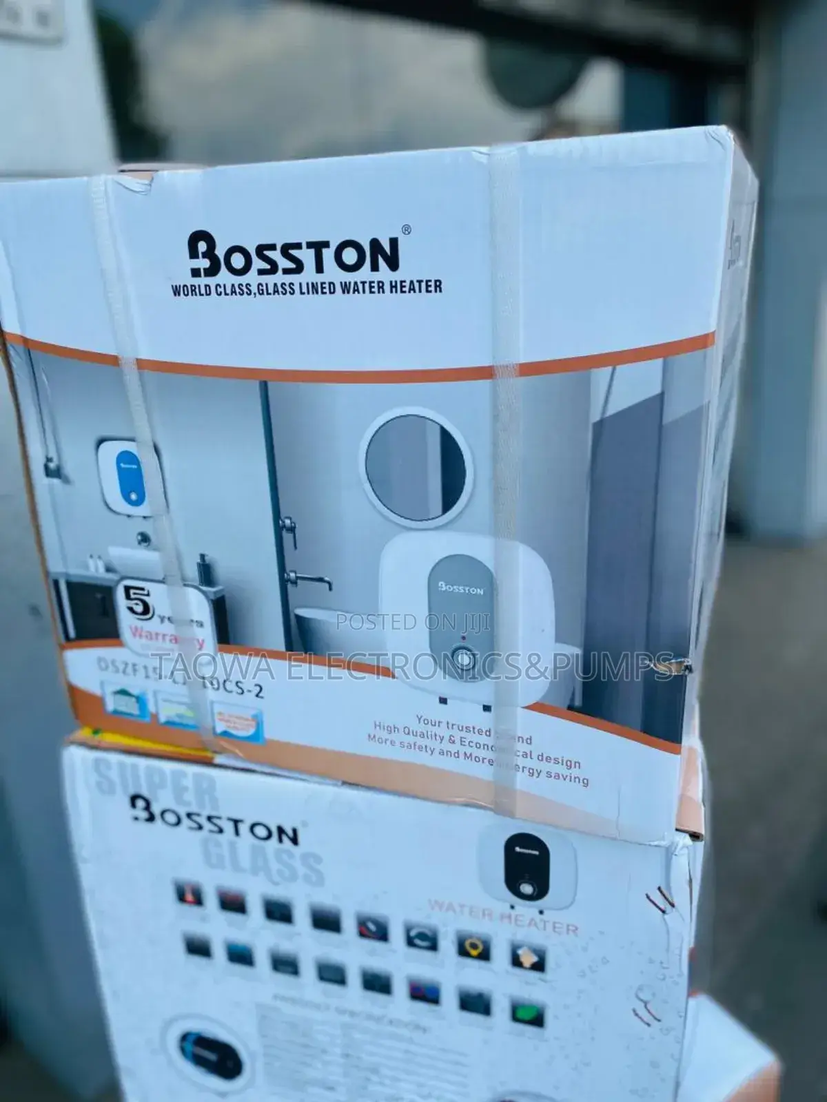 Pay on Delivery Bosston Water Heaters 10l - (15l and 30l)