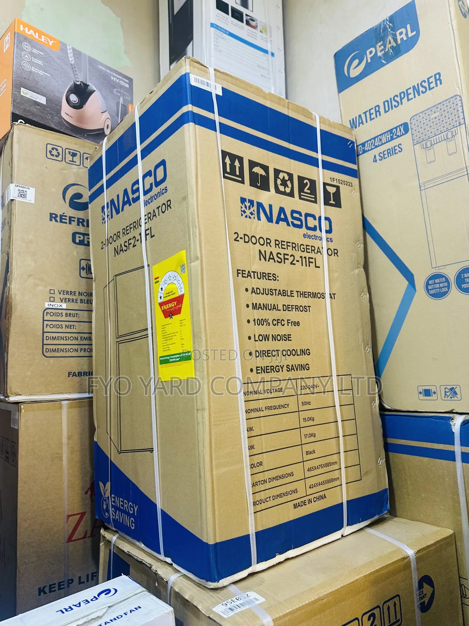 Direct Fast Cooling Nasco 86liters Top Freezer Refrigerator