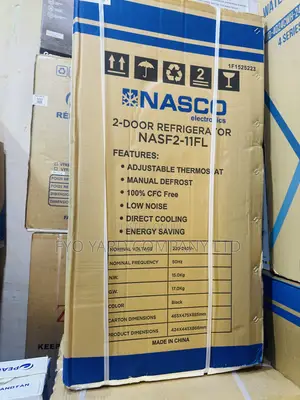 Daily Fast Cooling Nasco Table Top 86ltrs 2 Doors Fridge